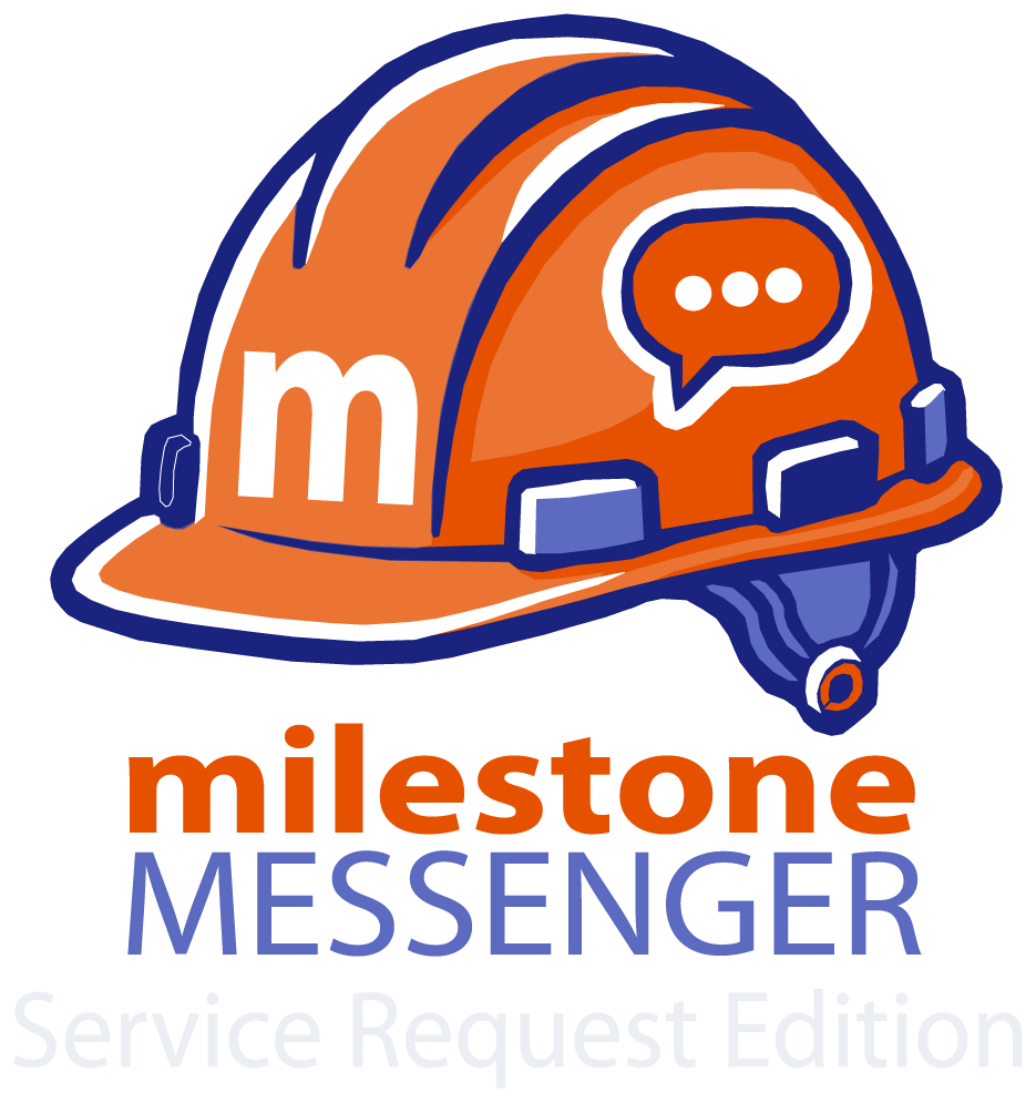 milestoneMESSENGER — Service Request Edition logo